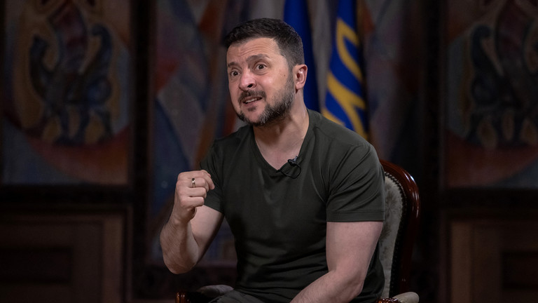 Zelensky blasts West for wanting conflict to end