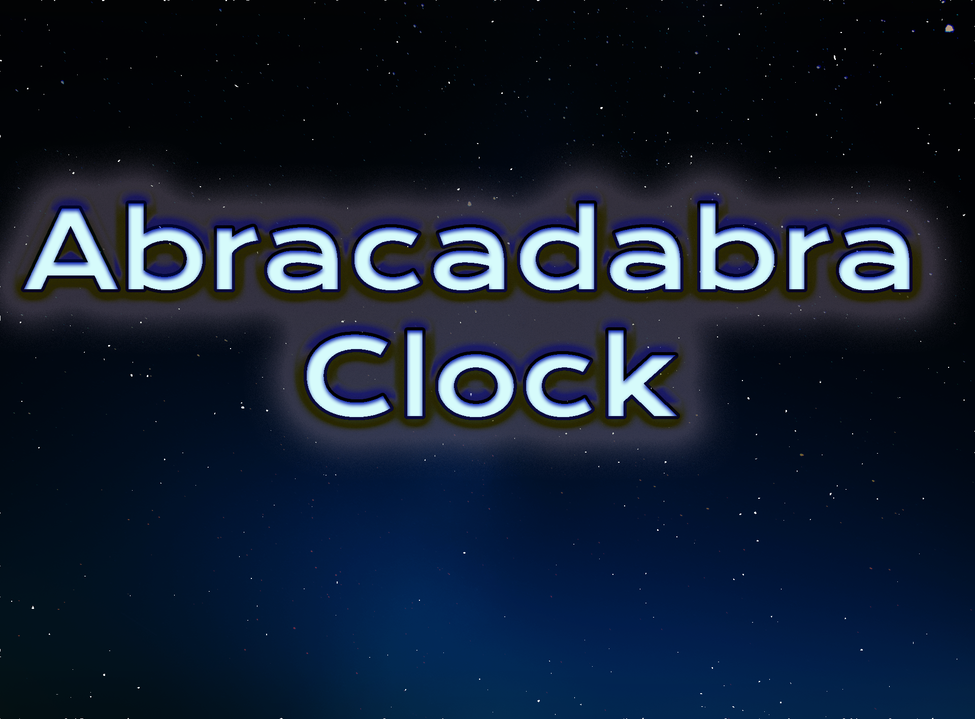 The Abracadabra Clock